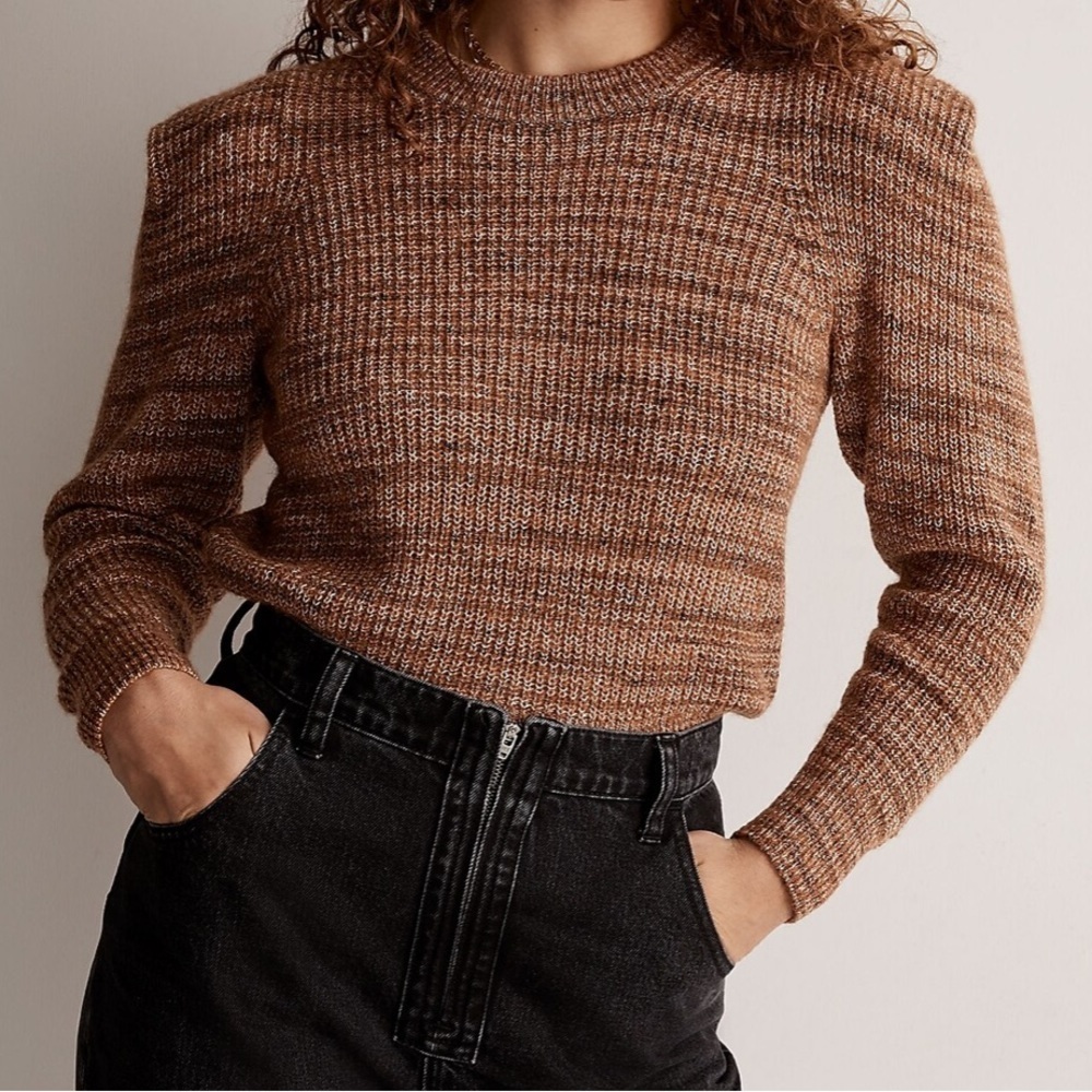 Madewell | Space Dyed Prentiss Pullover Sweater Size Medium